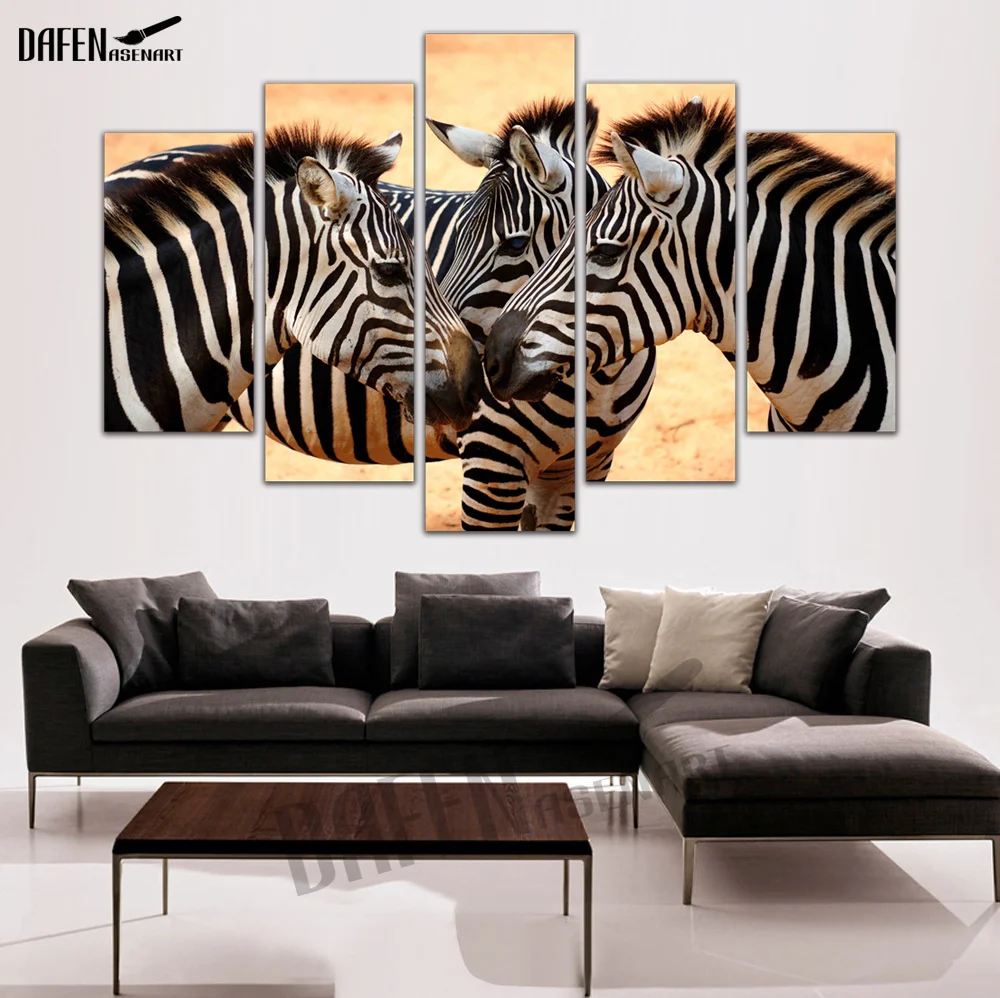 5 Panel Hd Wall Artwork Zebra Picture Animal Unframed Painting Canvas Pictures Printed For Modern Dinning Room Decoration
5 Panel Hd Wall Artwork Zebra Picture Animal Unframed Painting Canvas Pictures Printed For Modern Dinning Room Decoration