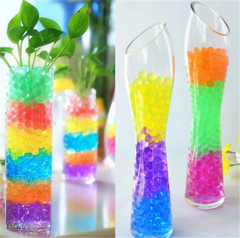 500 pcs/ bag Crystal soil potted multicolor crystal beads gel ball polymer hydrogel crystal beads growth magic jelly wedding
500 pcs/ bag Crystal soil potted multicolor crystal beads gel ball polymer hydrogel crystal beads growth magic jelly wedding