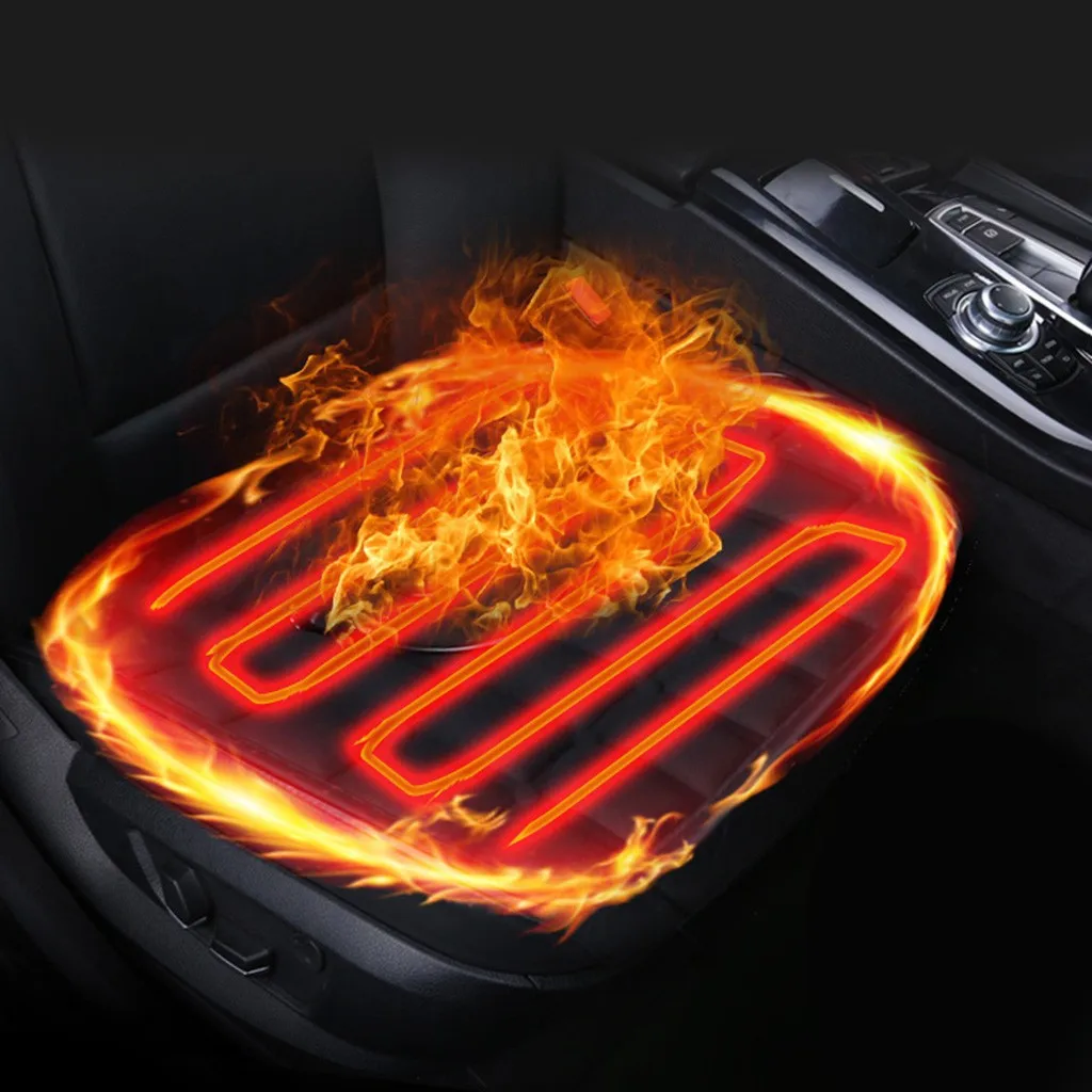 1pcs Heated Car Seat Cushion Cover Black Car Heated Seat Cushion Cover Auto 12V Heating Heater Warmer Pad Winter#y4
1pcs Heated Car Seat Cushion Cover Black Car Heated Seat Cushion Cover Auto 12V Heating Heater Warmer Pad Winter#y4