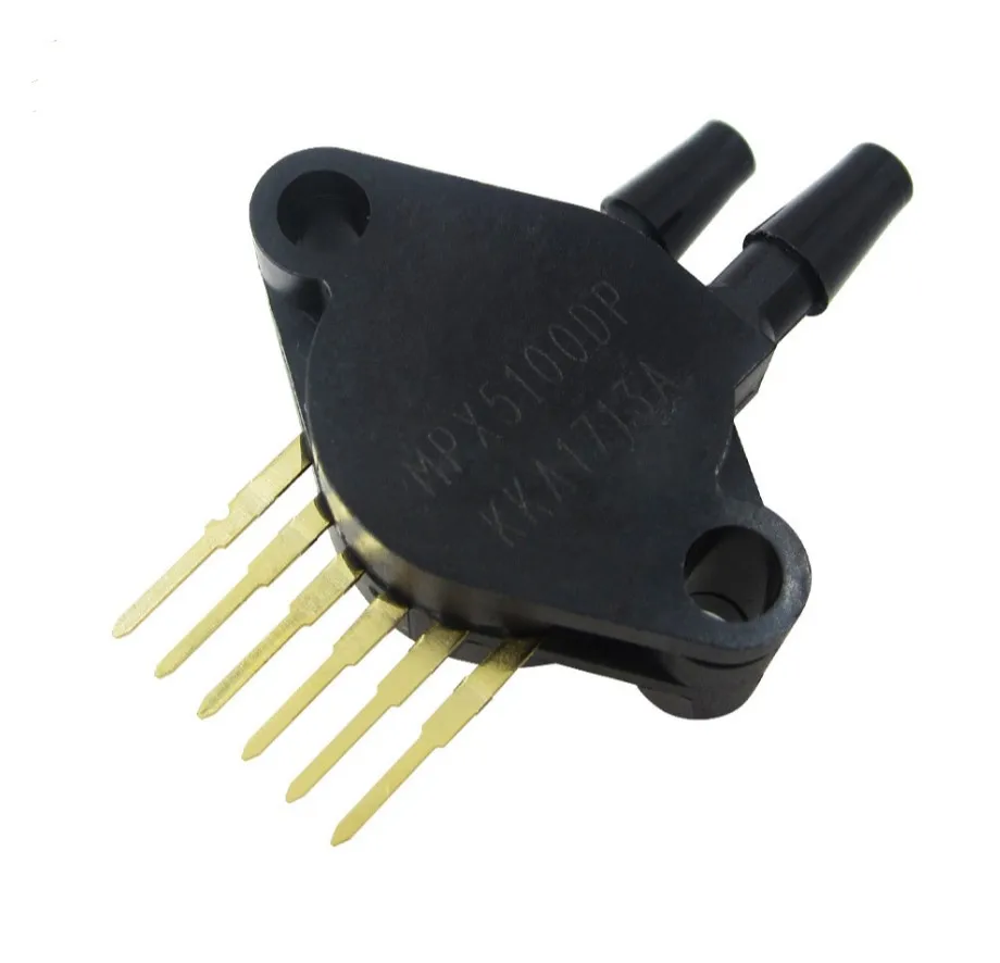 MPX5100DP Integrated Silicon Pressure Sensor On-Chip Signal Conditioned, Temperature Compensated and Calibrated
MPX5100DP Integrated Silicon Pressure Sensor On-Chip Signal Conditioned, Temperature Compensated and Calibrated
