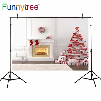 Funnytree backgrounds for photography studio Christmas tree white room fireplace gift Socks backdrop photobooth photocall
Funnytree backgrounds for photography studio Christmas tree white room fireplace gift Socks backdrop photobooth photocall