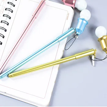 2019 Hot Sale Creative Gel Pens 0.38mm Black Ink Light Bulb Dust Plug Gel Pen Office School Supplies Stationery For Kids Gift
2019 Hot Sale Creative Gel Pens 0.38mm Black Ink Light Bulb Dust Plug Gel Pen Office School Supplies Stationery For Kids Gift