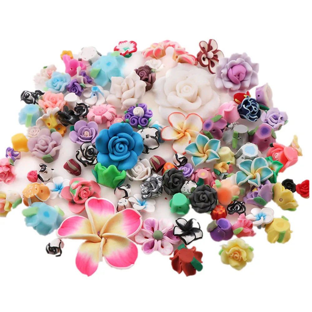 50pcs 8-30mm Small Polymer Clay Fimo Plumeria frangipani Flower Beads Multicolor Mixed Diy Bracelet Hawaii Jewelry Craft Making
50pcs 8-30mm Small Polymer Clay Fimo Plumeria frangipani Flower Beads Multicolor Mixed Diy Bracelet Hawaii Jewelry Craft Making
