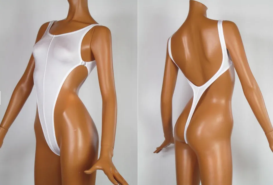 Solid White Thong One Piece Swimwear Backless High Slit Swimsuit G String Women Thong Swimsuits Sexy Bathing Suits Bodysuit
Solid White Thong One Piece Swimwear Backless High Slit Swimsuit G String Women Thong Swimsuits Sexy Bathing Suits Bodysuit
