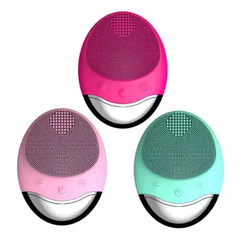 wireless charge Electric Face washing Cleaning Massage Brush Waterproof bamboo charcoal Silicone Facial Cleansing Devices tool 
wireless charge Electric Face washing Cleaning Massage Brush Waterproof bamboo charcoal Silicone Facial Cleansing Devices tool