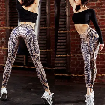 Hirigin Women's Casual V Waist Soft Stretchy Ankle Length Long Workout Snake Print Pant Fitness
Hirigin Women's Casual V Waist Soft Stretchy Ankle Length Long Workout Snake Print Pant Fitness