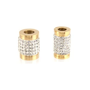 Risul space slide column bead 5/6mm drilled hole pendant Women jewelry Stainless steel necklace pendants polished 30pcs
Risul space slide column bead 5/6mm drilled hole pendant Women jewelry Stainless steel necklace pendants polished 30pcs