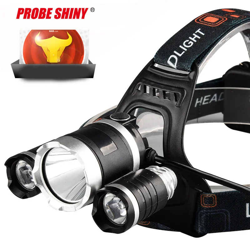 T6 LED Headlamp 13000LM 4 Mode Waterproof Hands-free Headlight Torch Flashlight for Biking Camping Hunting Fishing | Лампы и освещение