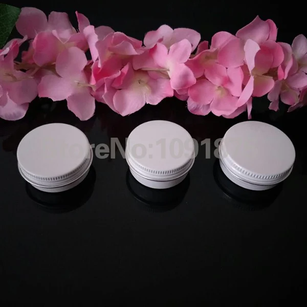 Free shipping 50pcs/lot 10g 15g 20g white aluminum tin,10ml 15ml 20ml white aluminum cosmetic jar metal container
Free shipping 50pcs/lot 10g 15g 20g white aluminum tin,10ml 15ml 20ml white aluminum cosmetic jar metal container