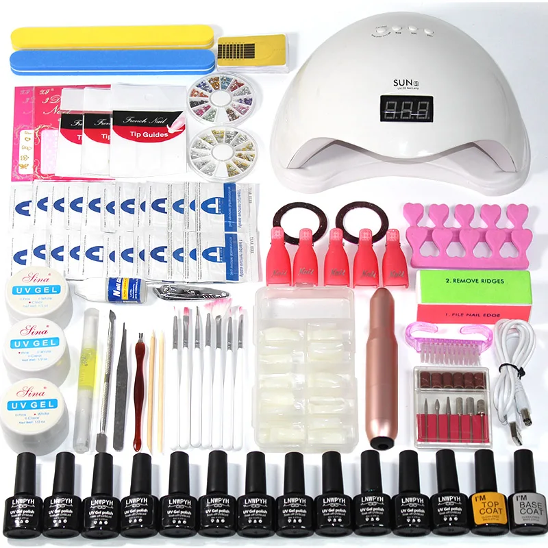 nail set Choose12 Colors Gel Nail Polish Acrylic Set Electric Drill Manicure Setnail set 36W /48W/54W LED Nail Polish UV Light
nail set Choose12 Colors Gel Nail Polish Acrylic Set Electric Drill Manicure Setnail set 36W /48W/54W LED Nail Polish UV Light