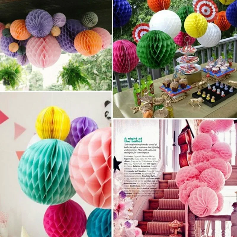 8" 20cm Paper Honeycomb Ball Baby Shower Birthday Party Decoration Wedding Christmas New Year Festive Supplies Paper Lantern
8" 20cm Paper Honeycomb Ball Baby Shower Birthday Party Decoration Wedding Christmas New Year Festive Supplies Paper Lantern