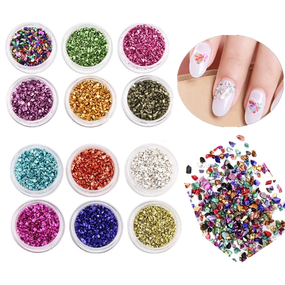 6Pcs/set Broken Glass Rhinestones for Nails Gems Nail Art Rhinestones Mix Rhinestone 3d Nail Art Decorations Stones for Nail
6Pcs/set Broken Glass Rhinestones for Nails Gems Nail Art Rhinestones Mix Rhinestone 3d Nail Art Decorations Stones for Nail