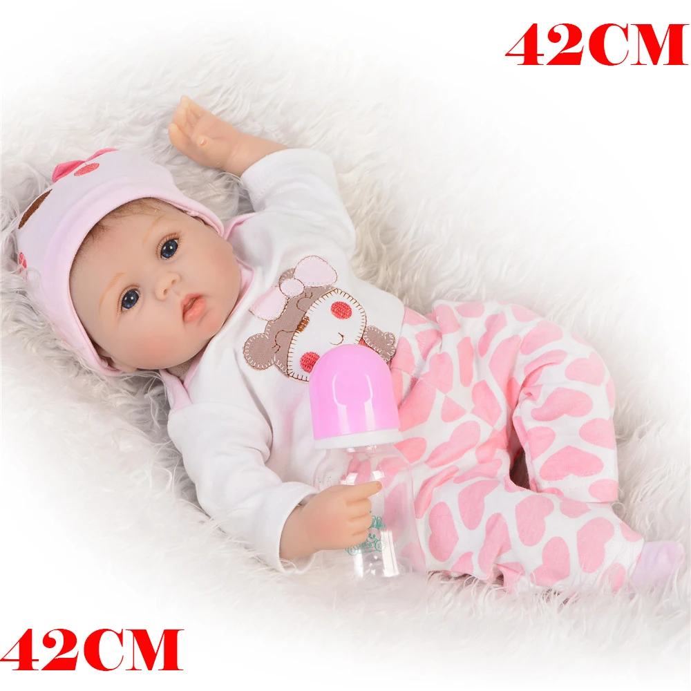 17inch Reborn Dolls Kid's Toys Cute Princess DIY Dolls handmade vinyl toy doll Gifts Baby Toys mini babies Dolls reborn
17inch Reborn Dolls Kid's Toys Cute Princess DIY Dolls handmade vinyl toy doll Gifts Baby Toys mini babies Dolls reborn