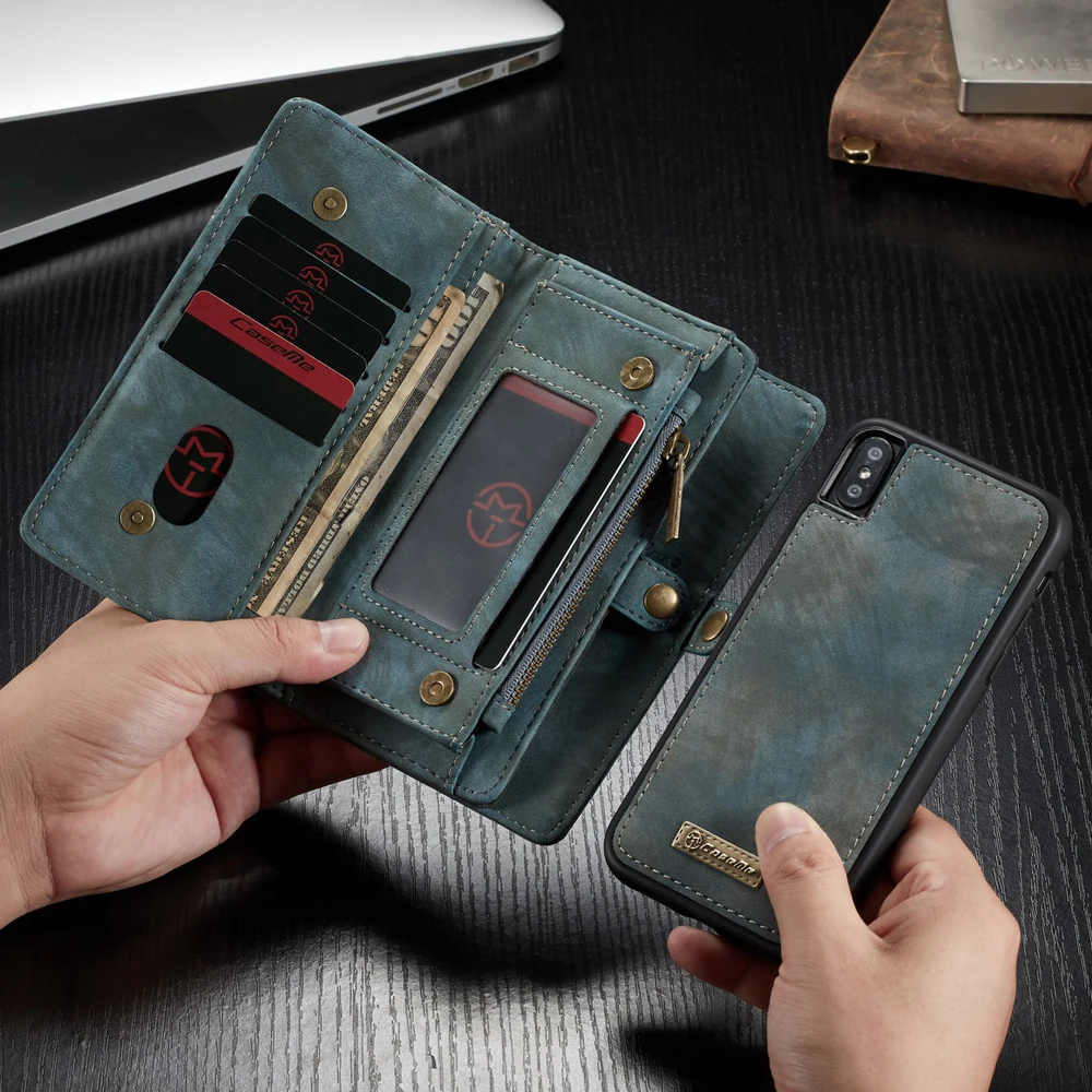 Zipper Wallet Card Phone Bags Coque For iPhone XS Max X XR 8 7 6 6s Plus Case Luxury PU Leather CaseMe Magnetic TPU Back Cover
Zipper Wallet Card Phone Bags Coque For iPhone XS Max X XR 8 7 6 6s Plus Case Luxury PU Leather CaseMe Magnetic TPU Back Cover