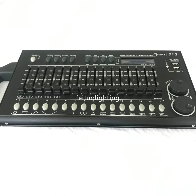 1Pack RDM fuction Mini 512 dmx controller for moving head stage dj party show easy to carry
1Pack RDM fuction Mini 512 dmx controller for moving head stage dj party show easy to carry