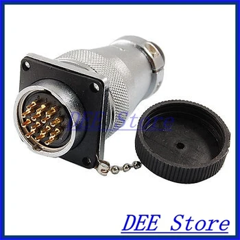 14-Pin Aviation Electrical Deck Circular Connector AC 250V 7A 
14-Pin Aviation Electrical Deck Circular Connector AC 250V 7A