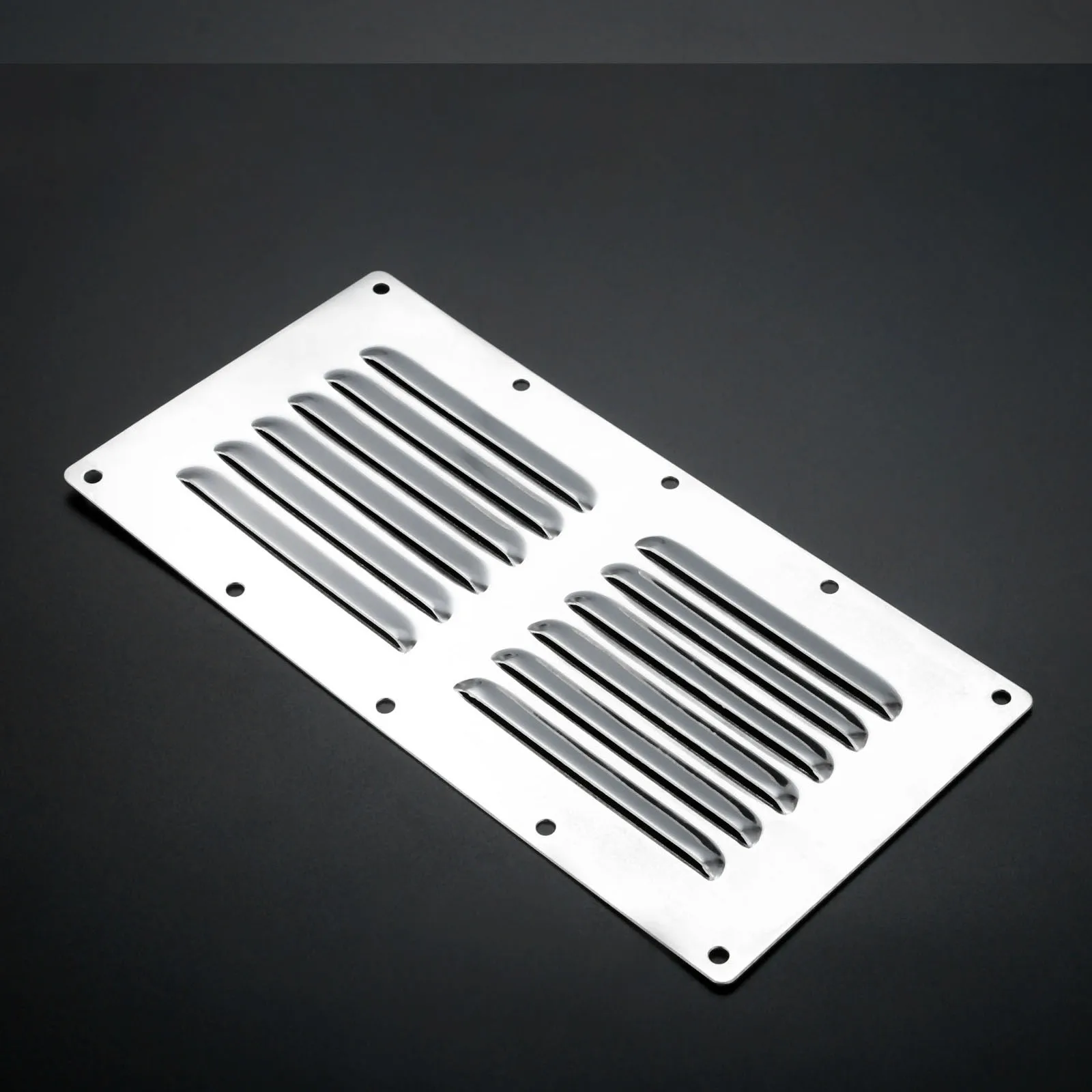 230mm*115mm Marine Square Air Vent Grille Metal Wall Ventilation Boats Stainless Steel Vertical Rectangular Louvered Vent Cover
230mm*115mm Marine Square Air Vent Grille Metal Wall Ventilation Boats Stainless Steel Vertical Rectangular Louvered Vent Cover