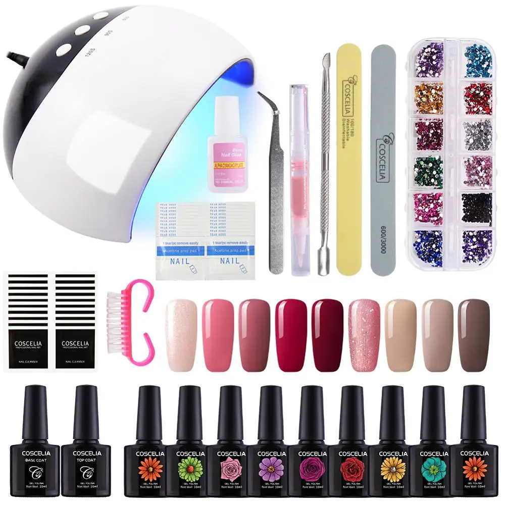 80 Colors 10ml UV Gel Nail Polish Set With 36W UV LED Lamp Nail Dryer Kit For Nail Art Tools Sets For Manicure Set Lasting Gel
80 Colors 10ml UV Gel Nail Polish Set With 36W UV LED Lamp Nail Dryer Kit For Nail Art Tools Sets For Manicure Set Lasting Gel