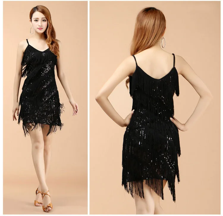 2016 High quality sexy tassel latin dance dress fringe latin dance costumes for women on sale
2016 High quality sexy tassel latin dance dress fringe latin dance costumes for women on sale