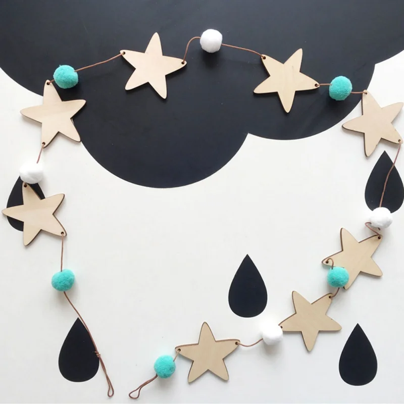 Wooden Wind Chimes Star Beads Garland Home Decor Nordic Style Kids Decoration Ornament Banners Hanging Curtains Gifts
Wooden Wind Chimes Star Beads Garland Home Decor Nordic Style Kids Decoration Ornament Banners Hanging Curtains Gifts
