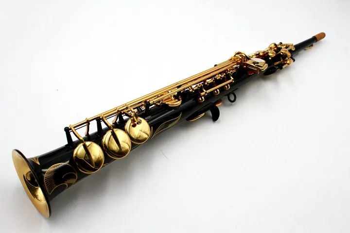 2018 New Straight Japan S901 B flat Soprano Saxophone Musical Instruments High Quality Black Nickel Gold Sax Free shipping
2018 New Straight Japan S901 B flat Soprano Saxophone Musical Instruments High Quality Black Nickel Gold Sax Free shipping