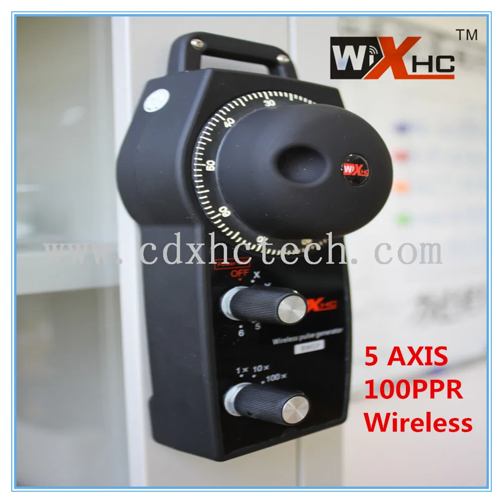 XHC Product that All kinds of CNC System 5 AXIS Wireless MPG(Manual pulse generator),40M,100PPR,
XHC Product that All kinds of CNC System 5 AXIS Wireless MPG(Manual pulse generator),40M,100PPR,