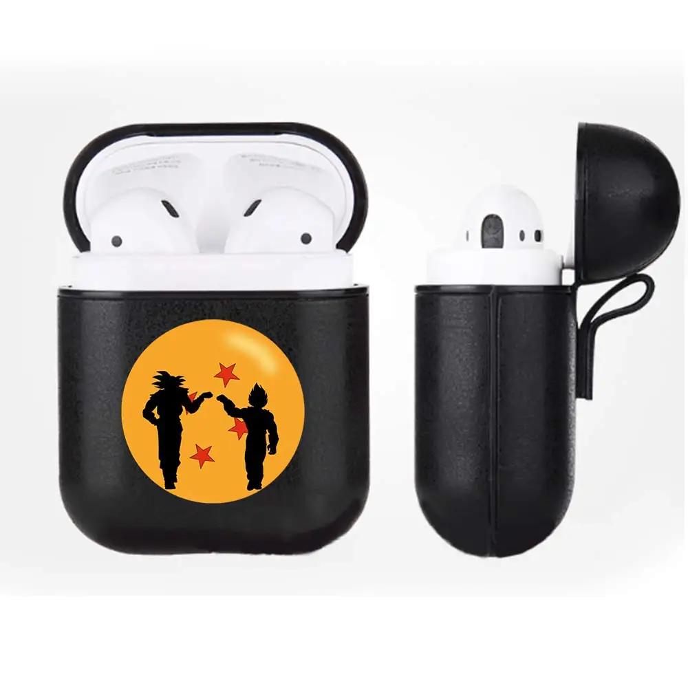 SingFly Dragon Ball Z PU кожаный чехол Airpods Bluetooth гарнитура защитный для Apple чехлы|Аксессуары