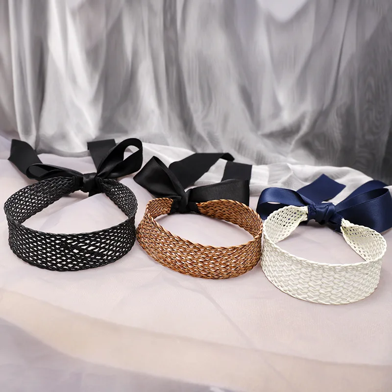 New Women Handmade Braided Straw Rattan Hairbands Long Tassel Ribbon Hair Bands Headbands for Women Hair Accessories
New Women Handmade Braided Straw Rattan Hairbands Long Tassel Ribbon Hair Bands Headbands for Women Hair Accessories