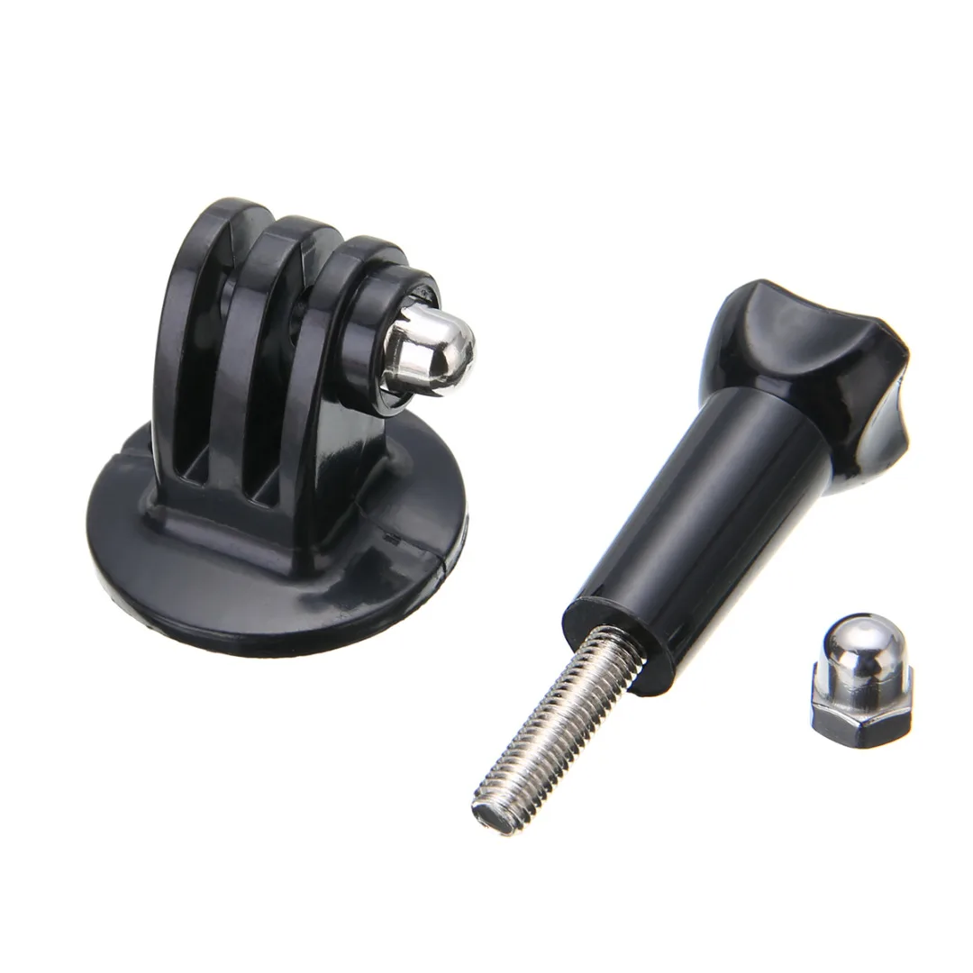 1pc Black Universal Camera Tripod Mount Adapter With Knob Thumb Screw Cap Bolt For GoPro 1 2 3 3+ 4 5 6 Session SJCAM
1pc Black Universal Camera Tripod Mount Adapter With Knob Thumb Screw Cap Bolt For GoPro 1 2 3 3+ 4 5 6 Session SJCAM