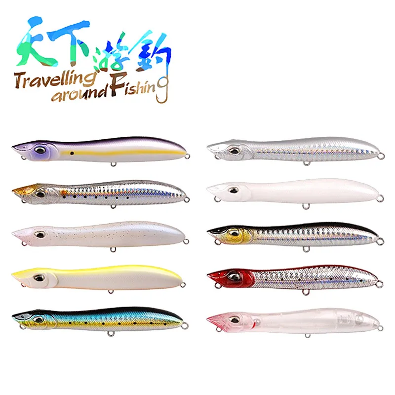 TAF + Topwater приманка-Карандаш жесткие рыболовные приманки 14 см/25 69g блесны