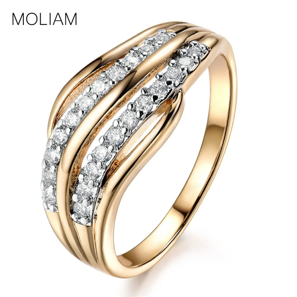 MLOIAM Ladies Rings Fashion Jewelry for Women Gold-Color Cubic Zirconia Crystal Mid Finger Ring Anillo 2017 Hot Sale MLR592
MLOIAM Ladies Rings Fashion Jewelry for Women Gold-Color Cubic Zirconia Crystal Mid Finger Ring Anillo 2017 Hot Sale MLR592