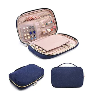 ROMAD Portable Jewelry Packaging Carrying Box Necklace Bracelet Earring Ring Watch Pouch Bag Zipper Display Travel Cases R3
ROMAD Portable Jewelry Packaging Carrying Box Necklace Bracelet Earring Ring Watch Pouch Bag Zipper Display Travel Cases R3
