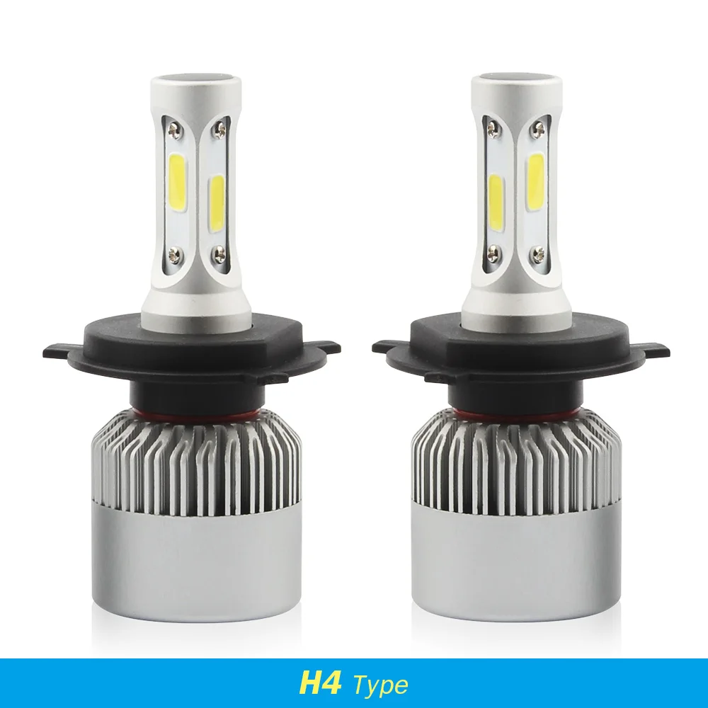 H4 Hi/Lo HB2 2PCS LED Headlight Bulbs High Power COB Chips 6500K Free Shipping Auto Car Styling Repalcement Headlamp
H4 Hi/Lo HB2 2PCS LED Headlight Bulbs High Power COB Chips 6500K Free Shipping Auto Car Styling Repalcement Headlamp