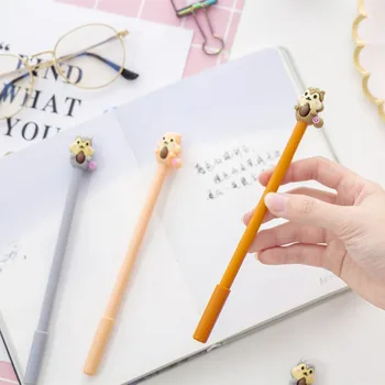 36 pcs/Lot Cute squirrel gel pen 0.5mm Black color pen Novelty teenage student kids gift Stationery Office School supplies A6492
36 pcs/Lot Cute squirrel gel pen 0.5mm Black color pen Novelty teenage student kids gift Stationery Office School supplies A6492
