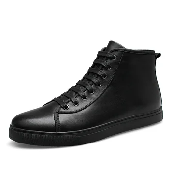 High-top Sneakers Genuine Leather Men's Casual Shoes Big Size 37-48 Men Flat Footwear Slip On Mens Winter Plus Velvet
High-top Sneakers Genuine Leather Men's Casual Shoes Big Size 37-48 Men Flat Footwear Slip On Mens Winter Plus Velvet