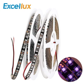 12V UV LED Strip Light smd 3528 Black PCB Flexible LED light 120leds/m Ultraviolet Ray Tape Lamp 395-405nm Led Diode Tape
12V UV LED Strip Light smd 3528 Black PCB Flexible LED light 120leds/m Ultraviolet Ray Tape Lamp 395-405nm Led Diode Tape