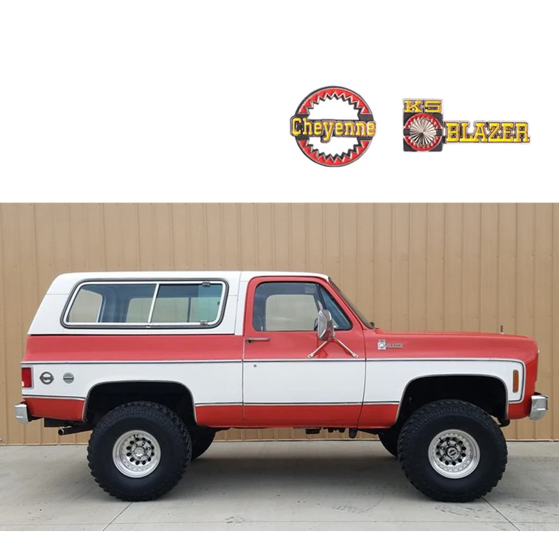 2PCS Metal 3D K5 Blazer Cheyenne Badge Stereo Effect Insignia Name Plate DJC-0673 f RC Car TRAXXAS TRX-4 RC4WD Chevrolet DIY Acc
2PCS Metal 3D K5 Blazer Cheyenne Badge Stereo Effect Insignia Name Plate DJC-0673 f RC Car TRAXXAS TRX-4 RC4WD Chevrolet DIY Acc