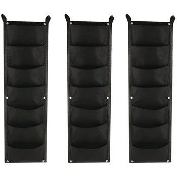 Pockets Vertical Garden Wall Planter Wall Hanging Planting Pockets Black Outdoor Indoor Grow Bags Greening Flower Herbs Vegeta
Pockets Vertical Garden Wall Planter Wall Hanging Planting Pockets Black Outdoor Indoor Grow Bags Greening Flower Herbs Vegeta