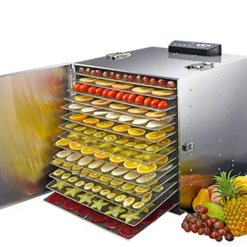 Stainless Steel Large Fruit Dryer Fruit Vegetable Food Dehydrator Dried Fruit Machine 15 Layer Baking Rack Energy Saving Mute
Stainless Steel Large Fruit Dryer Fruit Vegetable Food Dehydrator Dried Fruit Machine 15 Layer Baking Rack Energy Saving Mute