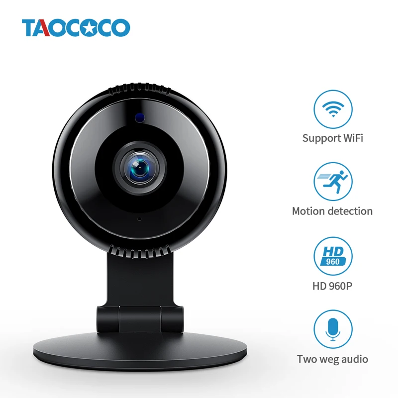 TAOCOCO 960P WiFi IP Camera HD Pet Baby Monitor Home Security IP Camera Wireless IR Infrared Night Vision Mini CCTV Camera
TAOCOCO 960P WiFi IP Camera HD Pet Baby Monitor Home Security IP Camera Wireless IR Infrared Night Vision Mini CCTV Camera
