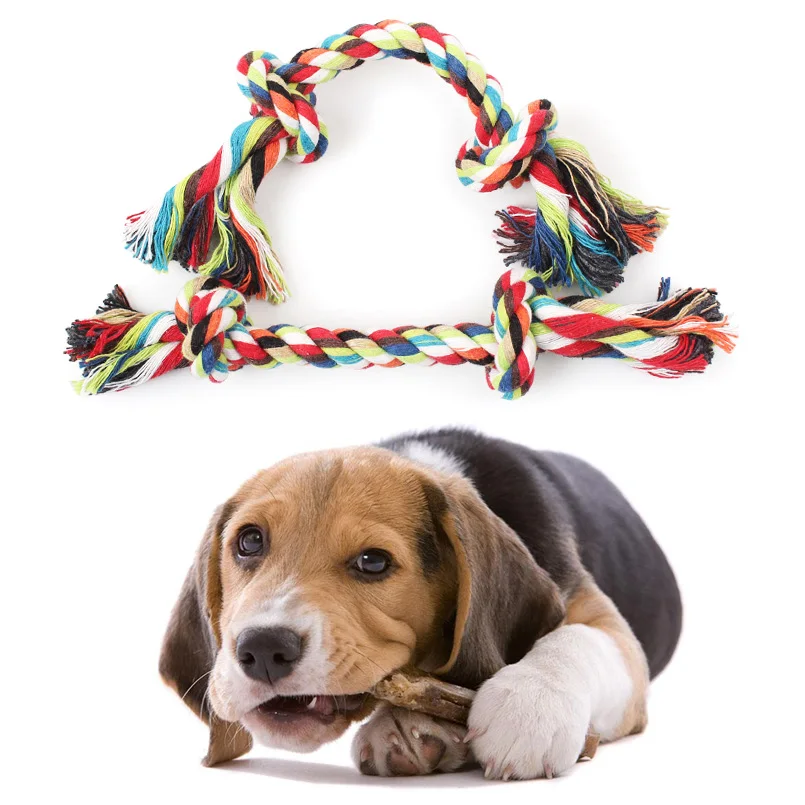 1 pcs Pets Dogs Pet Dog Puppy Cotton Chew Knot Toy Durable Braided Bone Rope 16CM Funny Tool Random Color Pet Supplies
1 pcs Pets Dogs Pet Dog Puppy Cotton Chew Knot Toy Durable Braided Bone Rope 16CM Funny Tool Random Color Pet Supplies