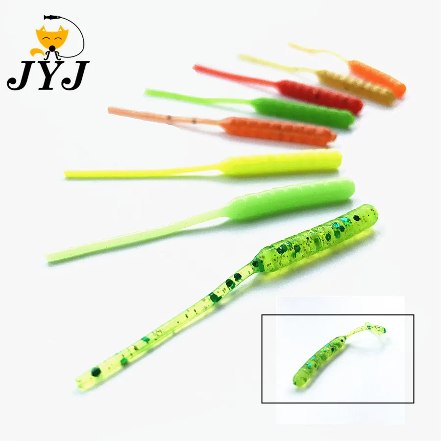 50pcs 6cm 0.4g soft small silicone worm baits lure fishing tackle , rooting fishing MINI worm grub isca artificial lure bait
50pcs 6cm 0.4g soft small silicone worm baits lure fishing tackle , rooting fishing MINI worm grub isca artificial lure bait