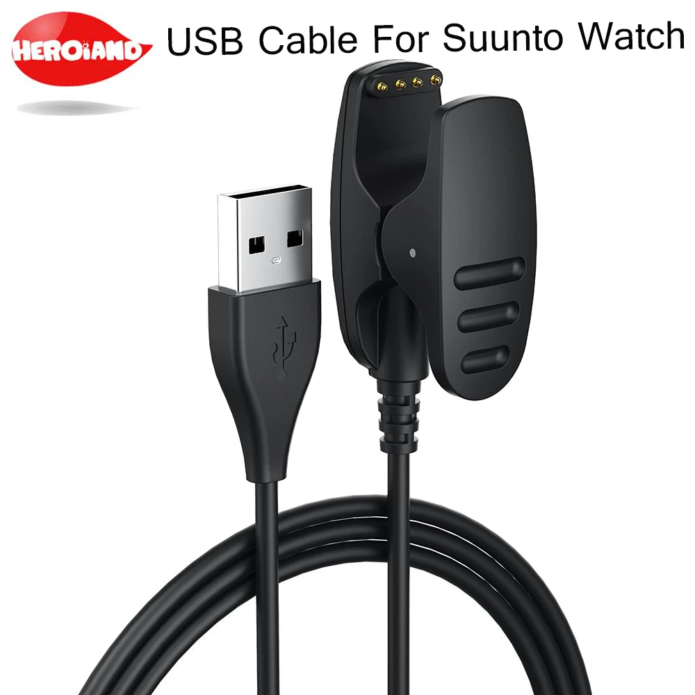 HeroIand 2018 New Smart Watch Strap USB Cable Charging Clip Magnetic Charger Data Charging Clip Charger Cable For SUUNTO Watch
HeroIand 2018 New Smart Watch Strap USB Cable Charging Clip Magnetic Charger Data Charging Clip Charger Cable For SUUNTO Watch