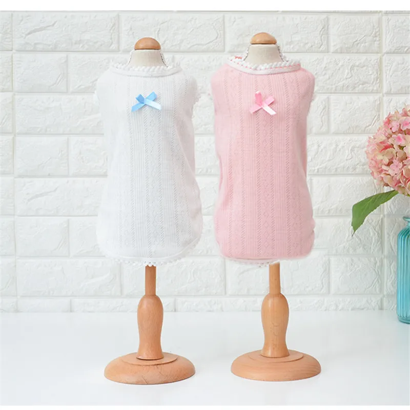 2019 Dog Vest Pet Dog Vests Summer Pink white Cotton Clothes Puppy Shirts Lace For Small Dogs Pug Poodle Vest Hoodies Clothing#1
2019 Dog Vest Pet Dog Vests Summer Pink white Cotton Clothes Puppy Shirts Lace For Small Dogs Pug Poodle Vest Hoodies Clothing#1
