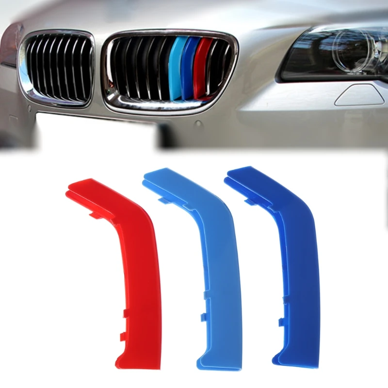 Car styling For BMW 3 Series 8 Pieces Upright 3D M Car Front Grille Trim Strips Cover Motorsport Stickers for car accessories
Car styling For BMW 3 Series 8 Pieces Upright 3D M Car Front Grille Trim Strips Cover Motorsport Stickers for car accessories