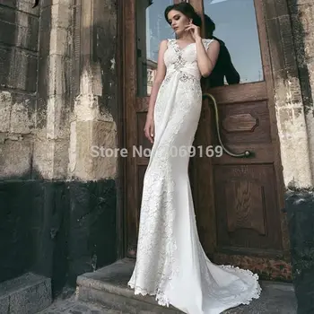 vestido de noiva Wedding Dress 2020 Button Up V-Neck Off the Shoulder Appliques Sleeveless Court Train Tulle A-Line
vestido de noiva Wedding Dress 2020 Button Up V-Neck Off the Shoulder Appliques Sleeveless Court Train Tulle A-Line