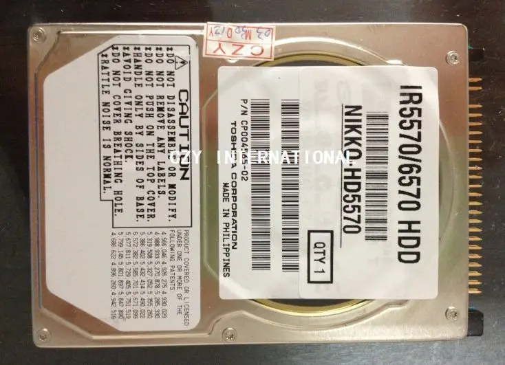 Для совместимого жесткого диска Canon IR5570 IR6570, HDD для копировального аппарата Canon, HDD
Для совместимого жесткого диска Canon IR5570 IR6570, HDD для копировального аппарата Canon, HDD