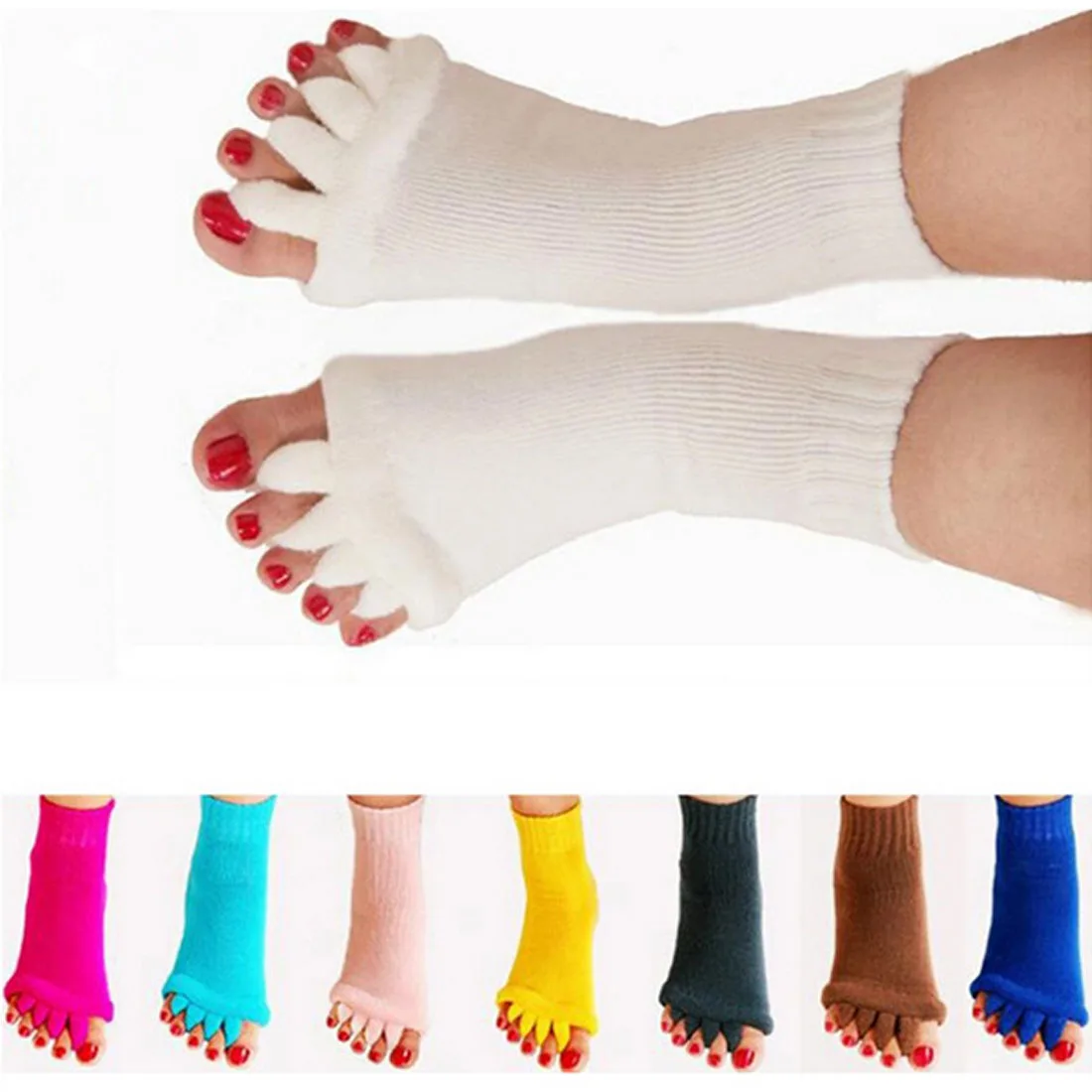 Health massage five finger socks female five toe socks open toe socks correction thumb valgus toe socks indoor health massage
Health massage five finger socks female five toe socks open toe socks correction thumb valgus toe socks indoor health massage