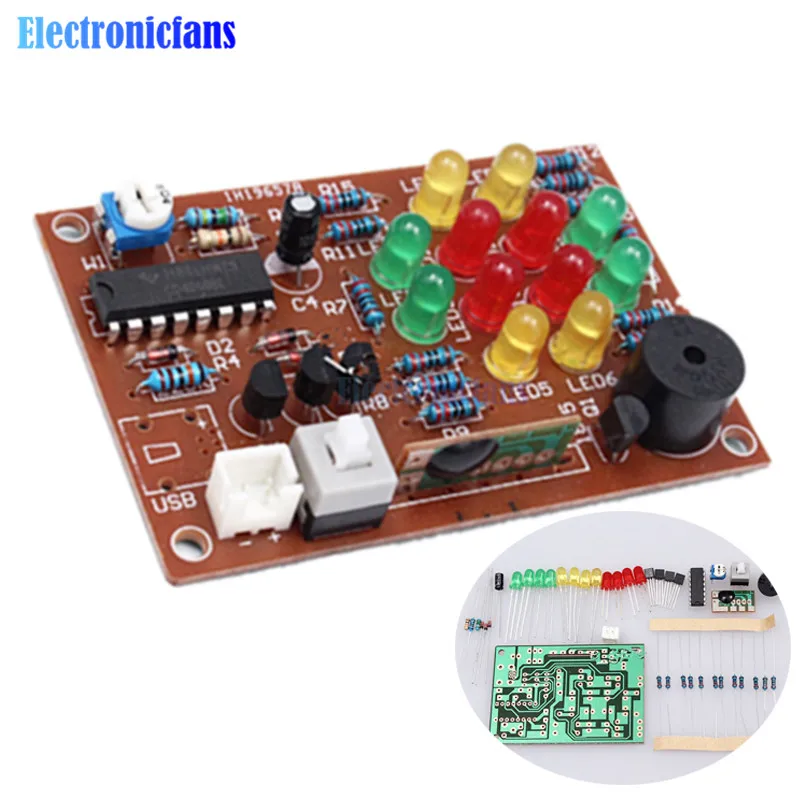CD4060 Dream Light DIY Kit Electronic Fun Suite Birthday Gift Dreamy Suite Electronic Module DIY Kit
CD4060 Dream Light DIY Kit Electronic Fun Suite Birthday Gift Dreamy Suite Electronic Module DIY Kit