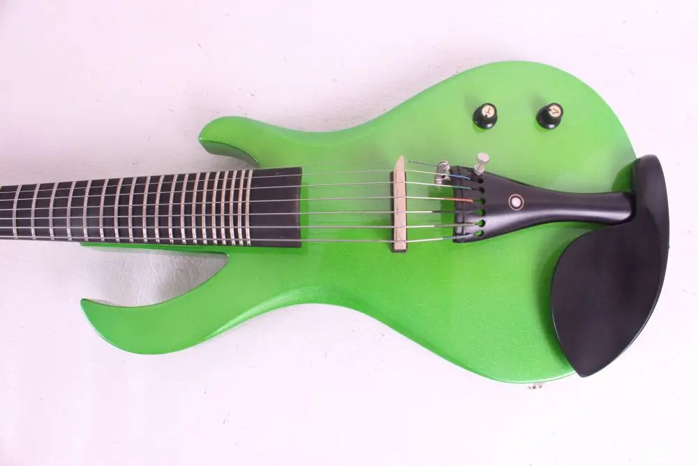 7 String Electric Violin New 4/4 Flame guitar shape Solid wood Powerful Sound fret
7 String Electric Violin New 4/4 Flame guitar shape Solid wood Powerful Sound fret